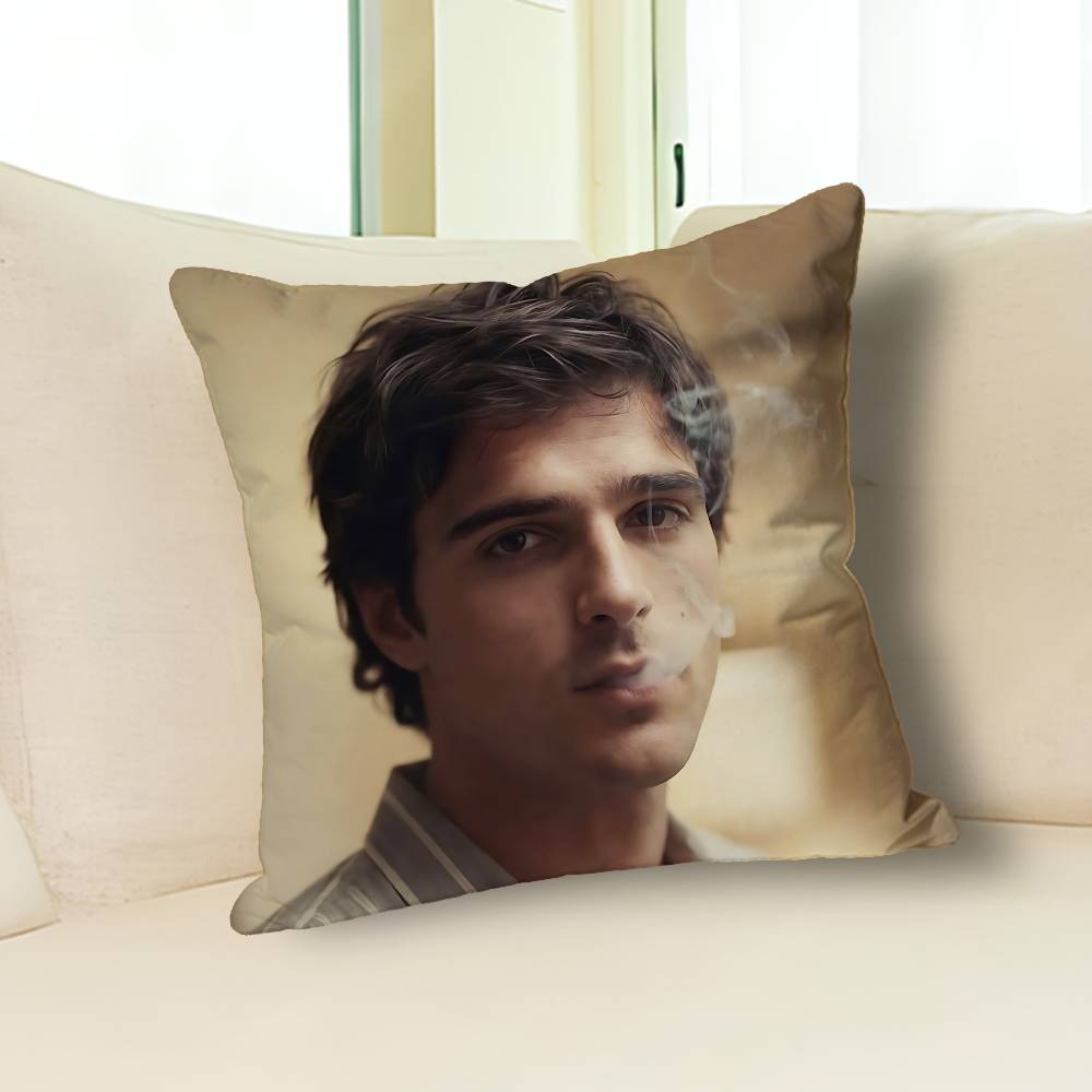 

J-Jacob E-Elordi Actor Various Sizes Square Pillow Case For Car Home Bedchamber Decor Custom Valentine gift 55cmx55cm