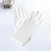 Satin Elastic Gloves 1 Pair Short Thin Dance Breathable Non-slip Solid Color Sweat-absorption Milk Silk Stretch Costume Accessories