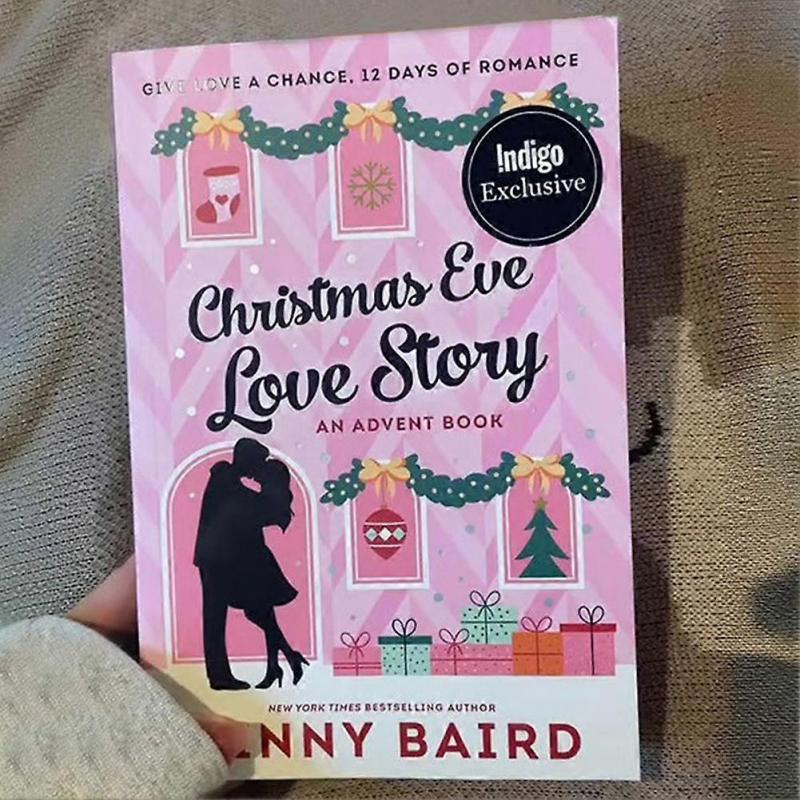 Christmas Eve Love Story Advent Book, Time-Traveling Love Story Countdown Calendar, Romance Christmas Gift for Her or Him