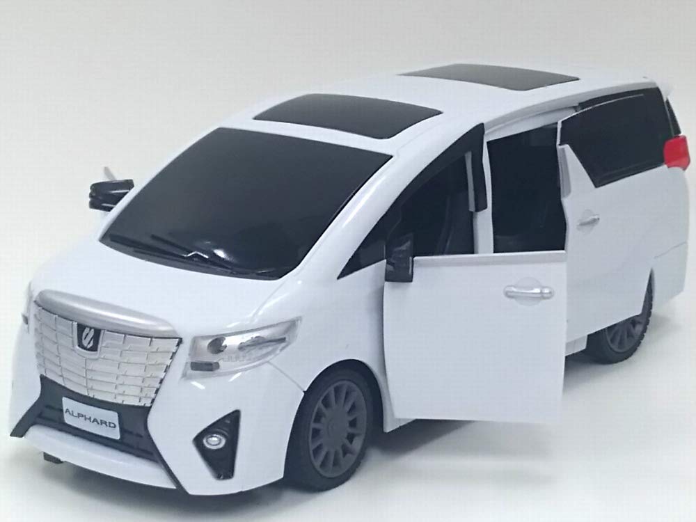 

Оснащений електричними розсувними автомобільними дверима Alphard Radio Controlled! LinxToyota R/C/білий білий