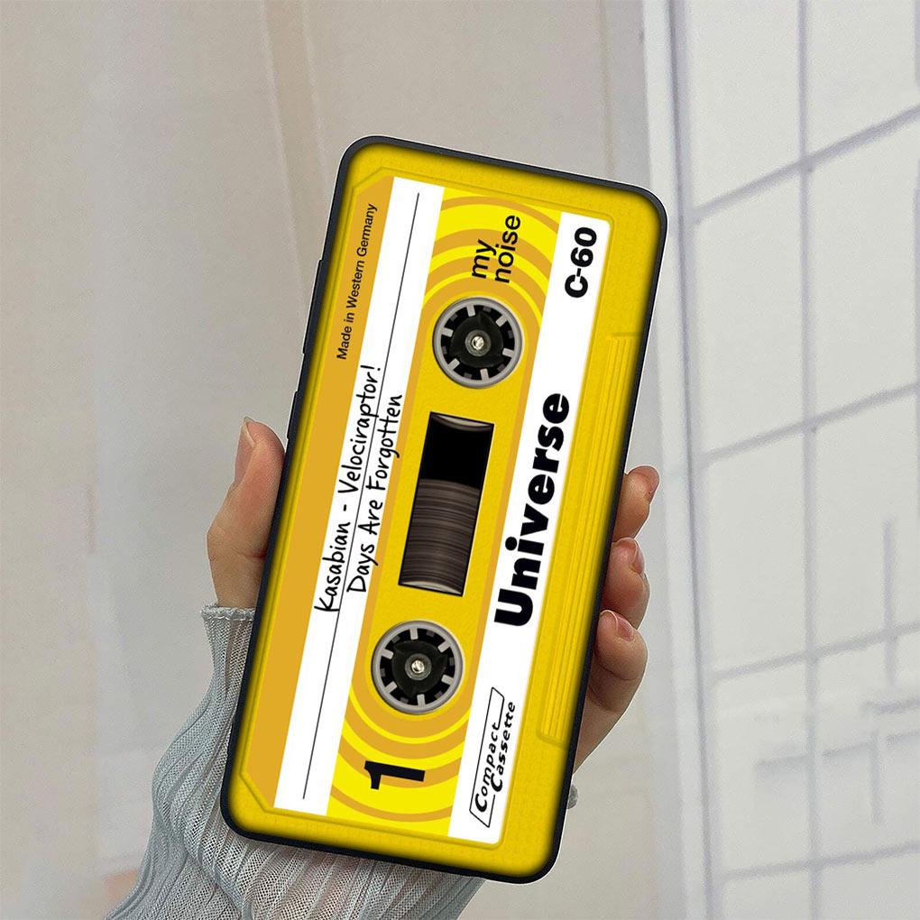 Cassette Tape Soft Phone Cover for Xiaomi Redmi Note 13 13C A3 A3X Mi POCO F6 F5 Pro C65 C55 C50 C51 Silicone Case
