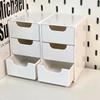 Elegantní 3patrový organizér na stůl se zásuvkami - Ideální pro uložení kancelářských potřeb, šperků a kosmetiky - Přenosný dělicí box