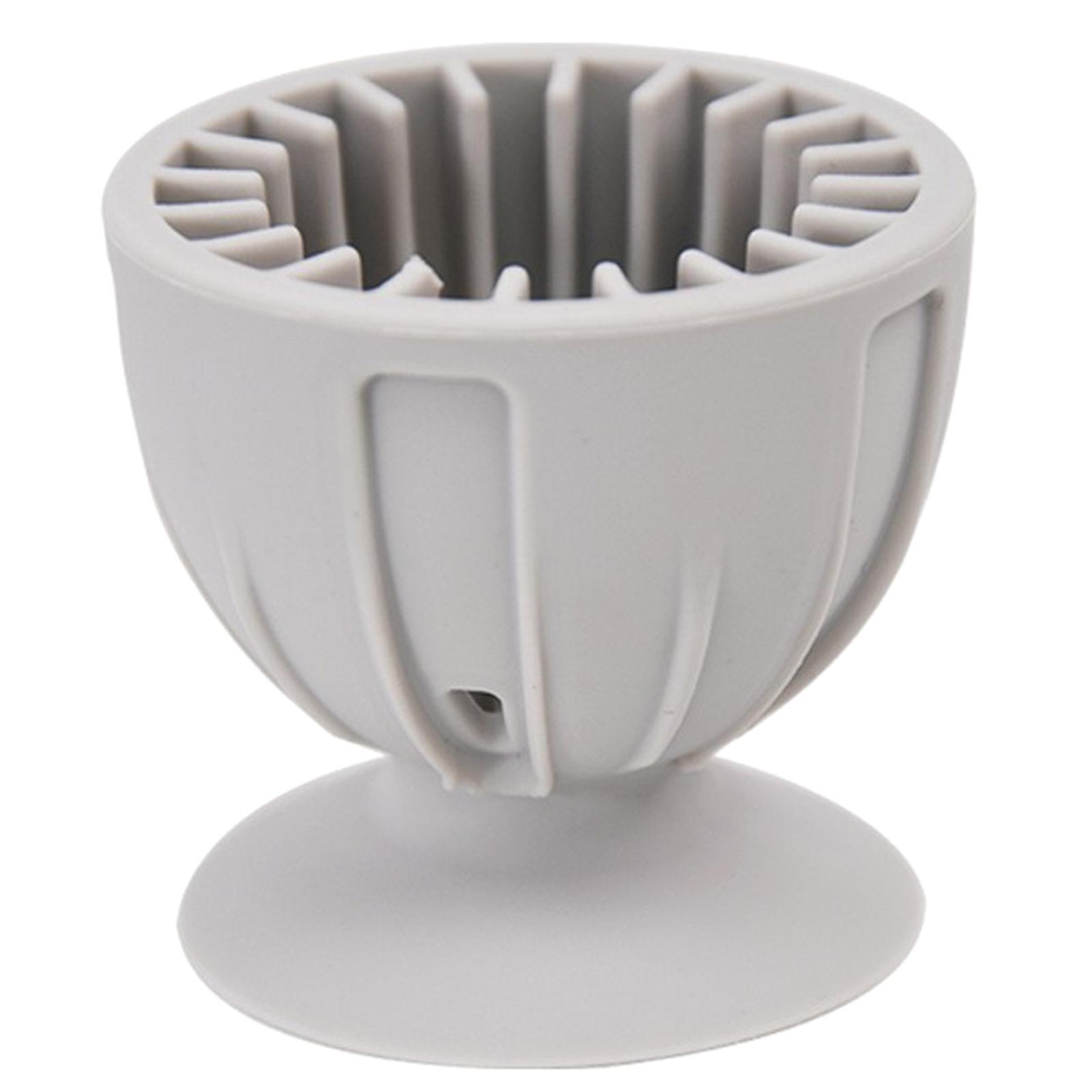 

Щетка для мытья яиц Практичная щетка для мытья яиц с мягкой щетиной Гибкая силиконовая щетка для чистки Эффективный кухонный инструмент серый