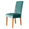 Shiny Fabric Chair Cover Used For Dining Room Kitchen Wedding Banquet Event Spandex Elasticized Chair Covers Exquisite New Home Decor Seat Case