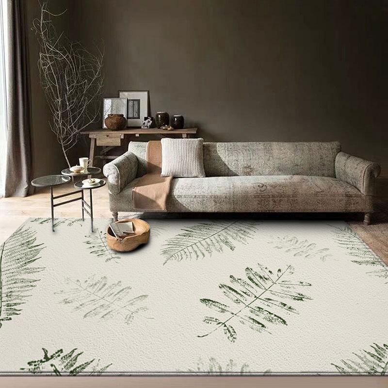 Lemon Leaf Kitchen Rug Planet Feather Velvet Rug For The Living Room Bedroom Decor Carpet Home Kitchen Bath Tapis