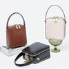 Bolsa Feminina Bolsa Moda Feminina Bolsa Caixa de Couro Bolsa Transversal de Luxo Leve Bolsa de Mão Bolsa de Ombro