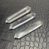 Natural  Clear Crystal Quartz 6 Sided Facet Vogel Style Double Termination Wand Point Tibet Himalayan High Altitude Reiki Healin