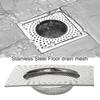 Păr Oțel Inoxidabil Anti-Blocare Sita Sifon Plasă Capcană Filtru Drenaj Capac Plasă Drenaj Pardoseală