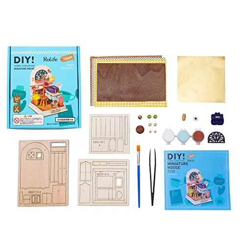 Tsukurundesu® DIY Miniature Dollhouse Sweet Home Series (Mini Study) with Japanese Instructions