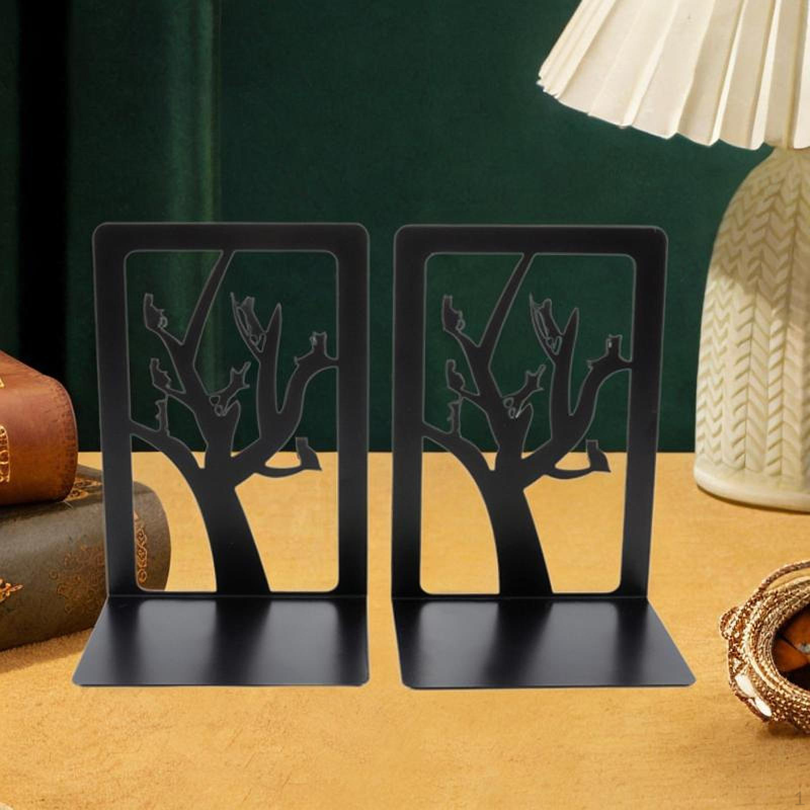 2 шт. металлические подставки для книг, подставка для книг, декоративные форзацы для книг, пробки для стола, домашнего офиса Style F