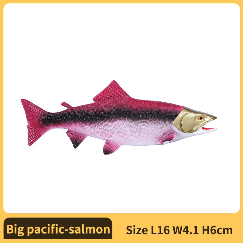 

Simulated Fish Model Figurine Hand-Painted Authentic Figure Fun Educational Toy Boys Girls Kids Ages 18M and for Kid Friendly Entertaining Play Safe
