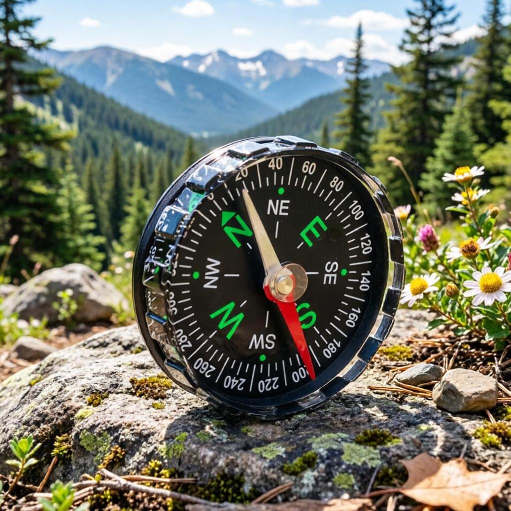 Waterproof Multifunctional Hiking Compass Portable Precise Navigation Tool For Outdoor Survival Mountaineering Boating Travel