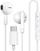 New Edition Compatible with iPhone Wired High Sensitivity Karaoke MEMS Compatible with Pixel White [2025 15/16] Type-c Earphones, Earphones, Type-c,