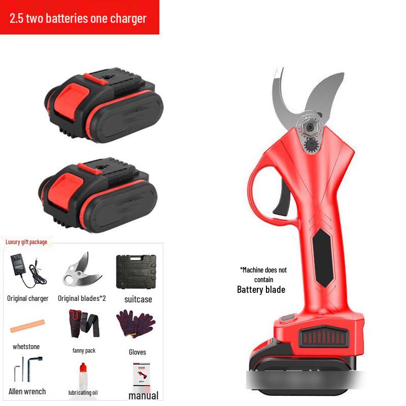 Cordless Electric Pruning Shears CN plug (adapter included)