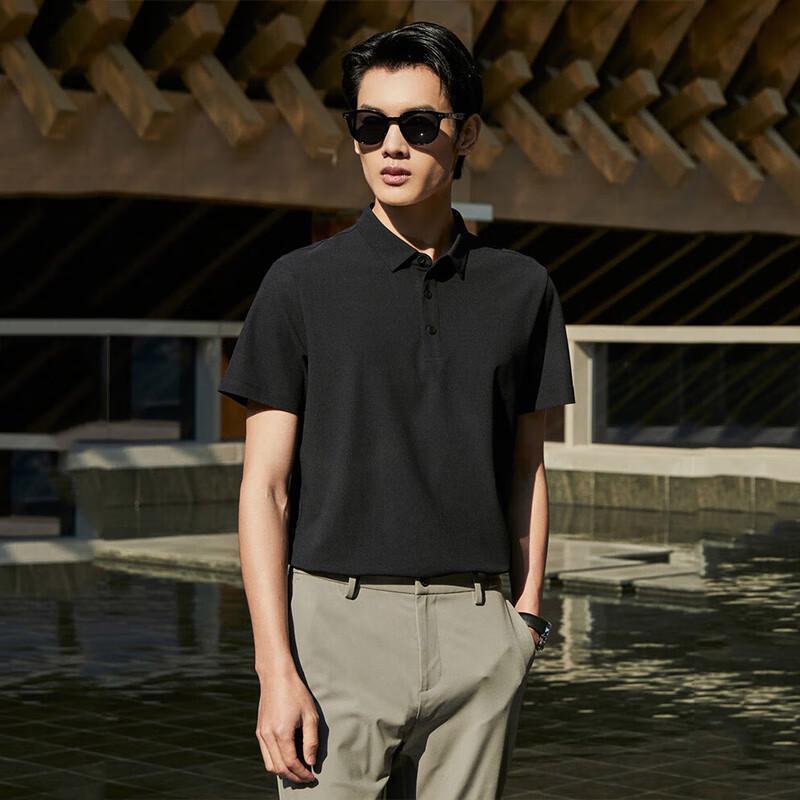 YOUNGOR Lightweight Cool-Touch Soft Men s Polo Shirt VSHQ533090ACA 2XL