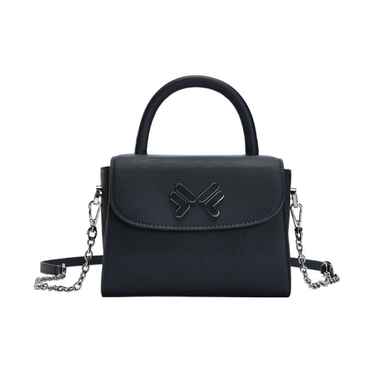 FILA Fashion Casual PU Handheld Shoulder Crossbody Bag Regular Women bags Blue F13W311164F-NV Blue