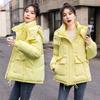 Autumn and Winter Fashion Women's Bread Jacket Short Down Cotton Jacket Korean Version Loose Casual Cotton Jacket Jacket Cotton Coat