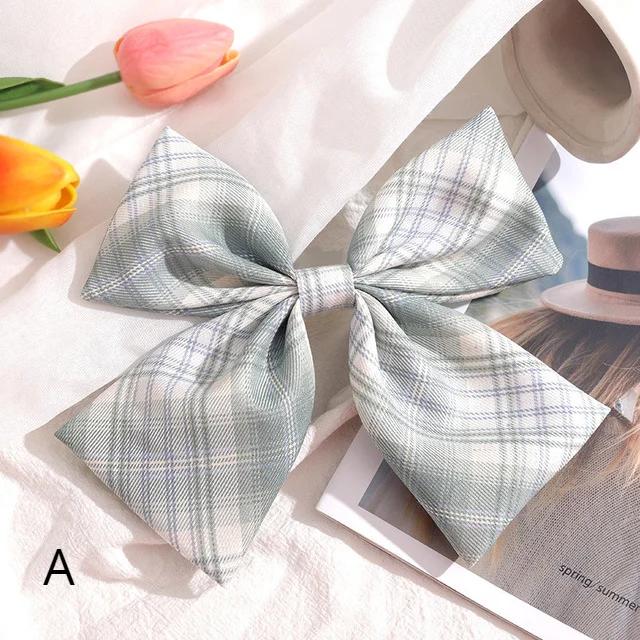 

Oversized Bow Hairpin Kawaii Girl Hair Clip Women Ribbon Girls Hairgrip Korean Cute Floral Hair Accessories A