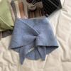 New Wool Knitted Knitted Scarf Multi-Functional Warm Triangular Scarf Women Headscarf Winter Warm Knitting Neckerchief Hair Wrap
