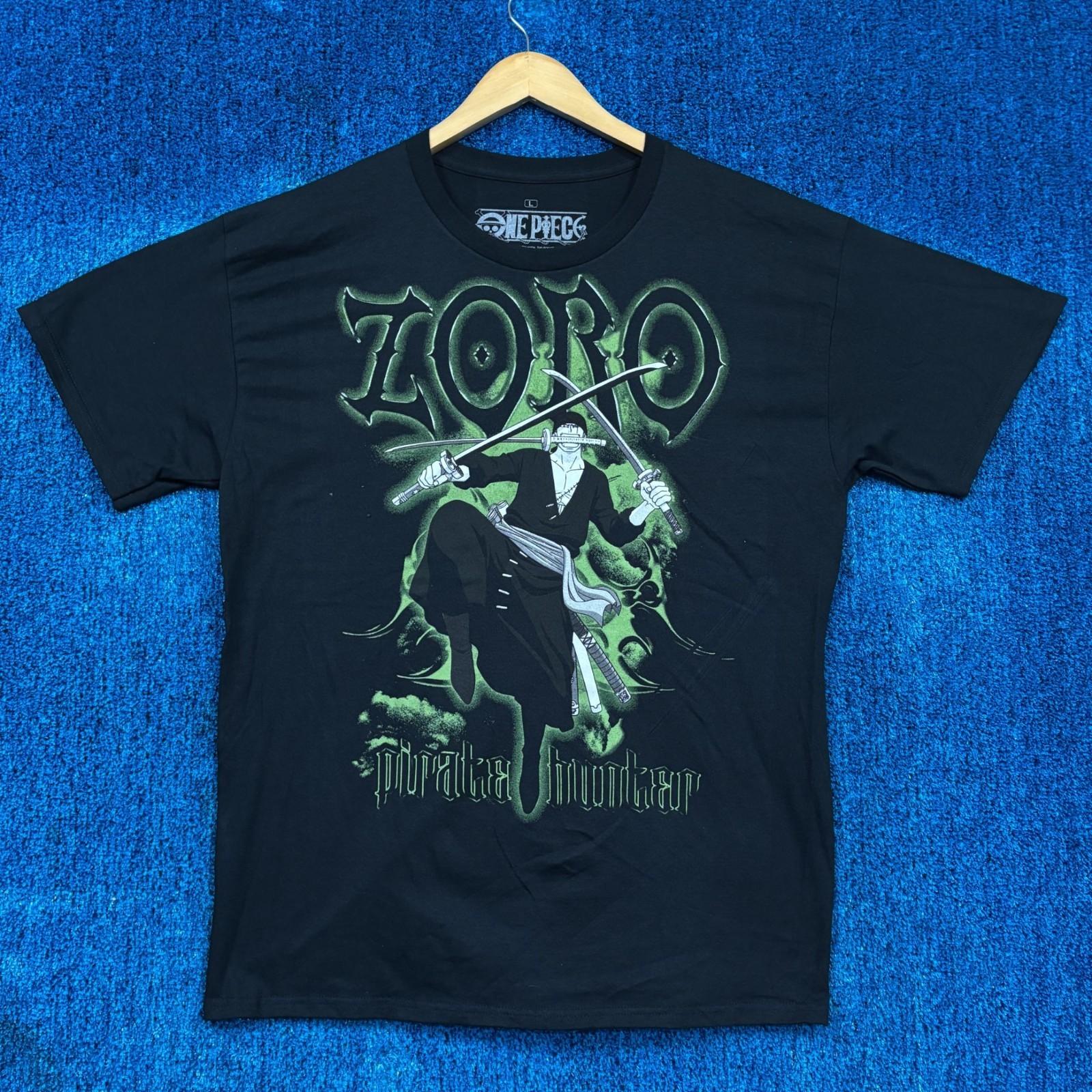 One Piece “Zoro Pirate Hunter” Graphic Anime T-Shirt Size Large XXXL