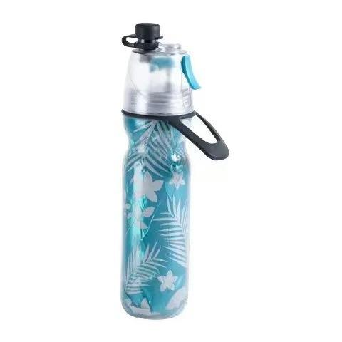 Portable Lifting Ring PE Spray Cup Multifunctional Outdoor Sports Spray Kettle Double Layer, Cold Spray Water Cup 2026 500ml