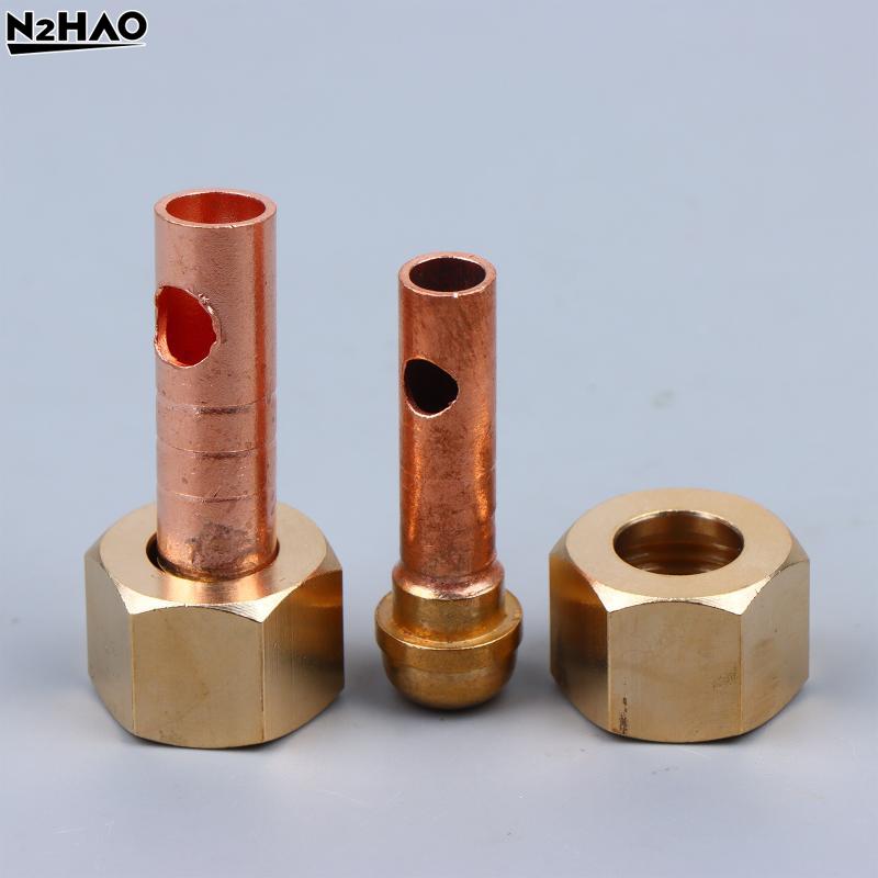 1/2PCS QQ 150A Welding Torch Power Cable Connector 8/10mm Nut, Efficiently Repair And Maintain Your Torch With This Connector