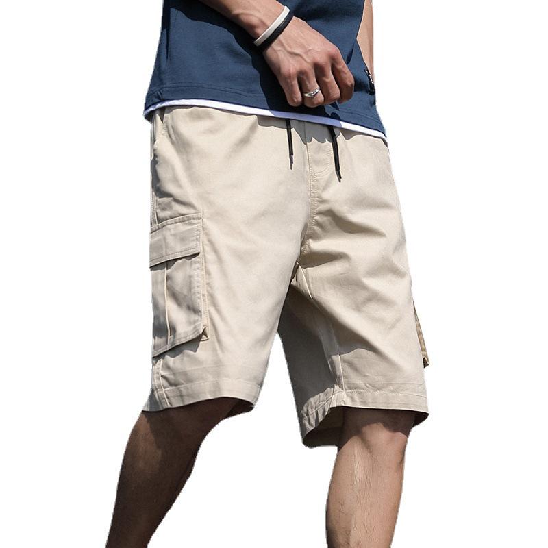 Men's Summer Korean Style Casual Sport Shorts - Trendy, Loose-Fit Beach Five-Point Pants