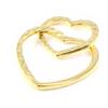 [D9539] - Gold Plated Pendant 'Love Love'