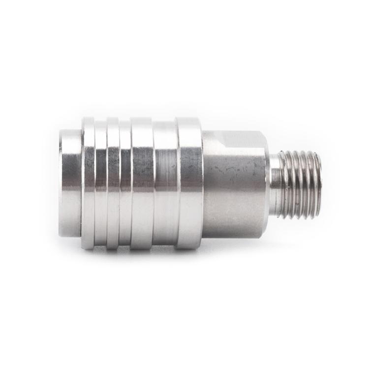 Σετ Αυτοασφαλιζόμενο Ταχυσύνδεσμος από Ανοξείδωτο Ατσάλι 1/4" για Πλυντήρια Υψηλής Πίεσης