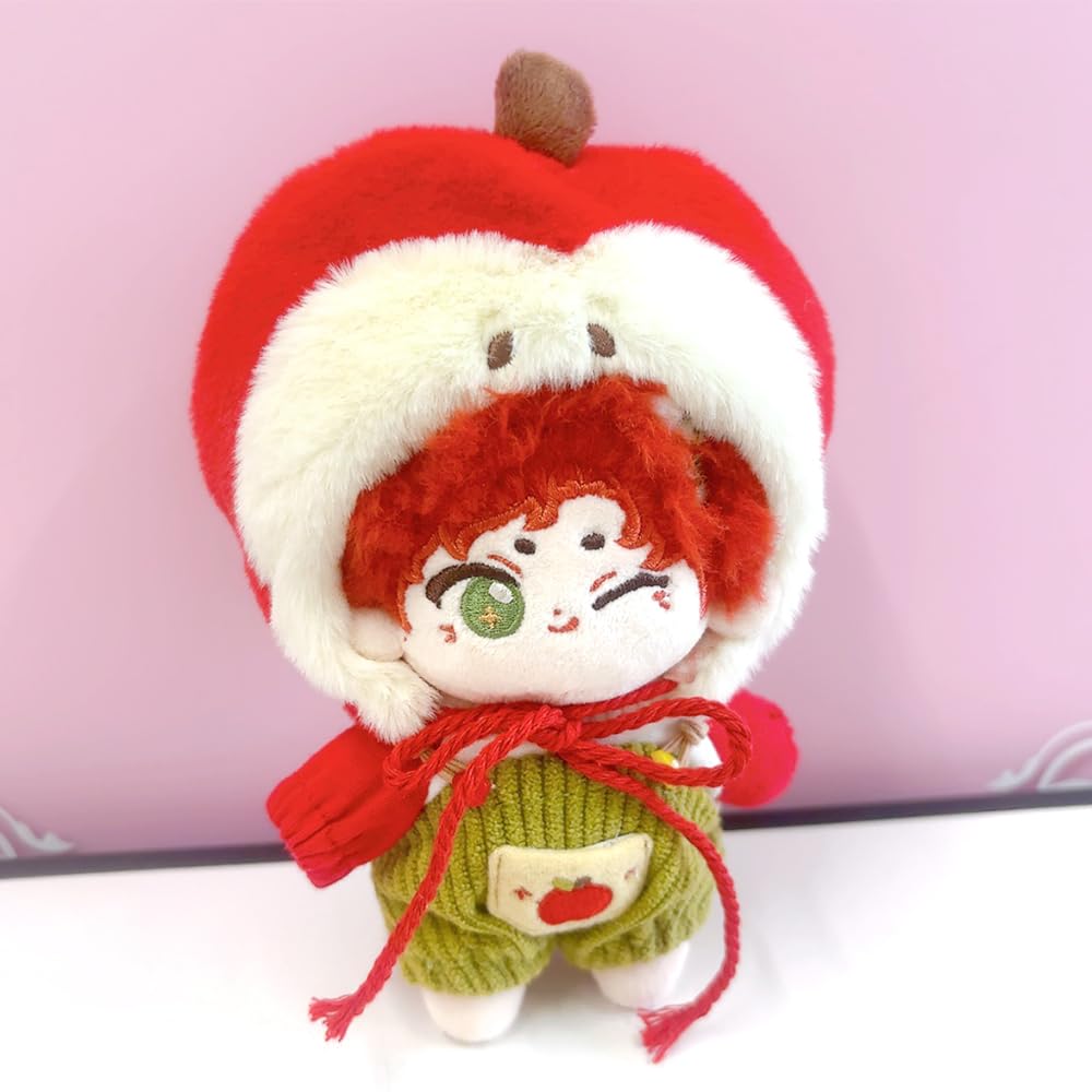 Fruit Plush Toy for 10cm Plush Kigurumi Otaku Costume Clothes, Apple, Toy, Accessories, Activities, Doll, Mascot, K-Pop Doll, [Used]