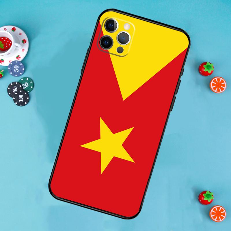 Tigray Flag Phone Case For iPhone 17 Air 14 16 15 11 12 13 Pro Max 12 13 mini 15 16 Plus 16e Cover Funda