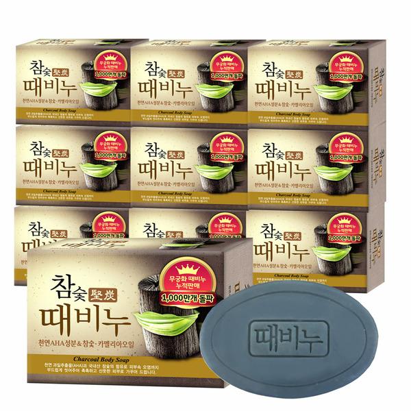 

mugunghwa charcoal soap 90g x 10