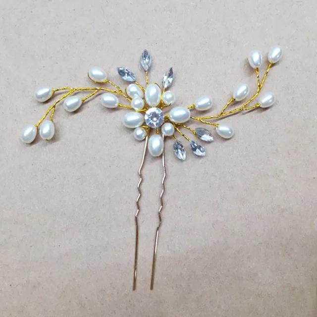 Korean Fashion Imitated Pearl Crowns Girls Bridal Wedding Headband Floral Flower Headband for Girls Adult Hair Accessories