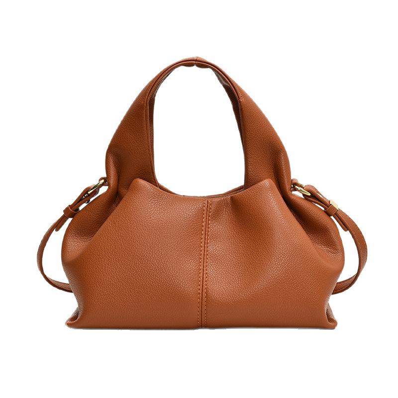 Autumn and winter retro small bag women's 2025 new fashion versatile messenger bag high sense super fire portable dumpling bag