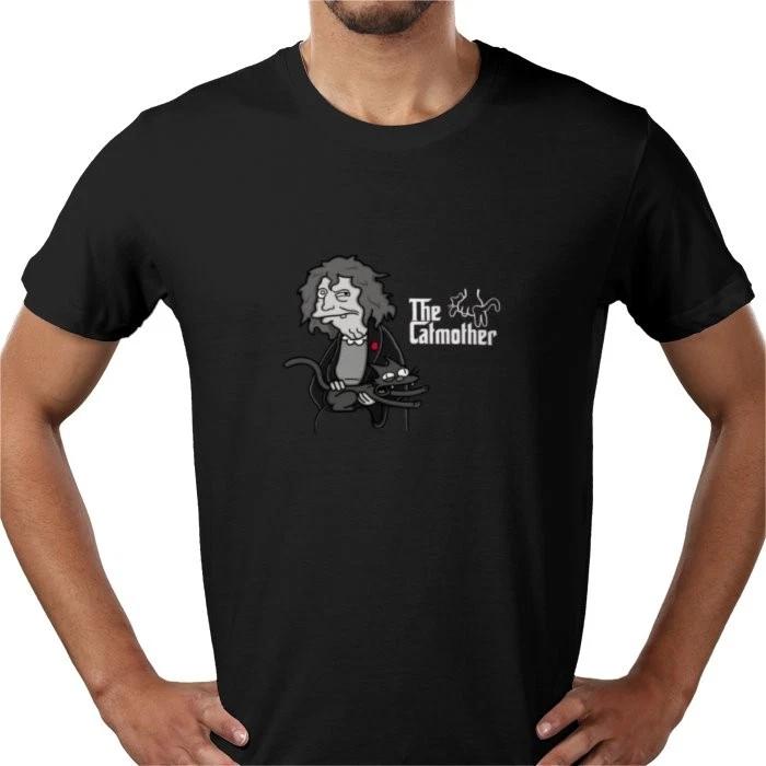 

The Catmother Simpsons Crazy Cat Funny Lady Parody Godfather T shirt Tee UK S