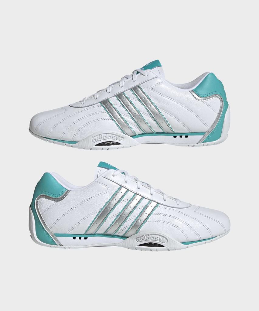 adidas Mercedes Amg F1 Team Adiracer Low - White:Silver:Mint / Kj1187