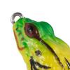 Angel-Wobbler Topwater Silikon Barschköder Lebensechte Frosch auf dem Wasser Schwimmend