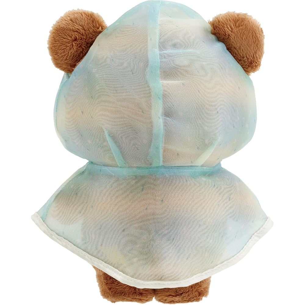 San-X Rilakkuma Rainy Day Plush Toy Brown Bear 180mm x 145mm x 95mm