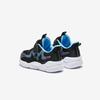 Anta Kids Synthetic Leather Mesh Comfortable Versatile Lightweight Shock Absorbing Low Top Running Shoes Kids sneaker Black A12449970-3