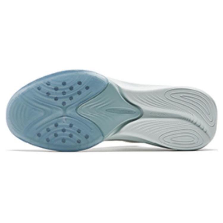 New Anta Variety Training Collection Linghui Anti Slip Wear Resistant Low Top Training Shoes Men's White Black Cyan 112337790-1