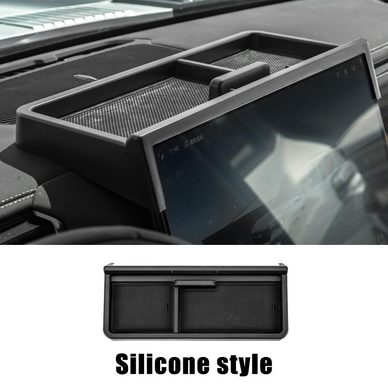 Storage Box Behind Central Control Screen For BYD Leopard 8 2025+ Instrument Panel Rear Storage Box For Denza B8  Accessories