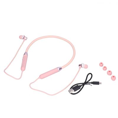 Nackenbügel Bluetooth 5.1 Kopfhörer Kabellose Geräuschunterdrückung Sport Handy Kopfhörer Rosa