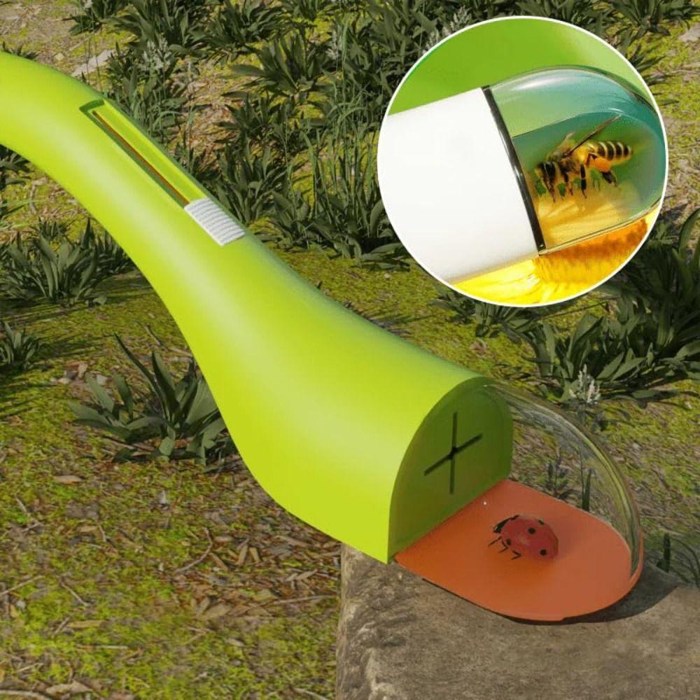 

Magnifying Insect Catcher Contactless Quick Release Worm Catcher New Pest Control for Girls Boys