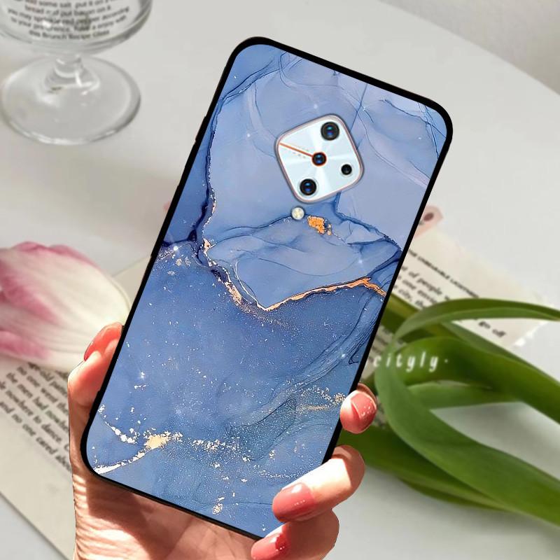 For Vivo V17 Case Cover S1 Pro Silicone Soft Painted Phone Case for VIVO 1920 V17 Russia Case TPU Bumper for vivoV17 V 17 s1Pro