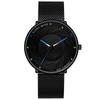 Dijanes Men'S Watch Trend Student Stainless Steel Mesh Strap Quartz Movement Watch