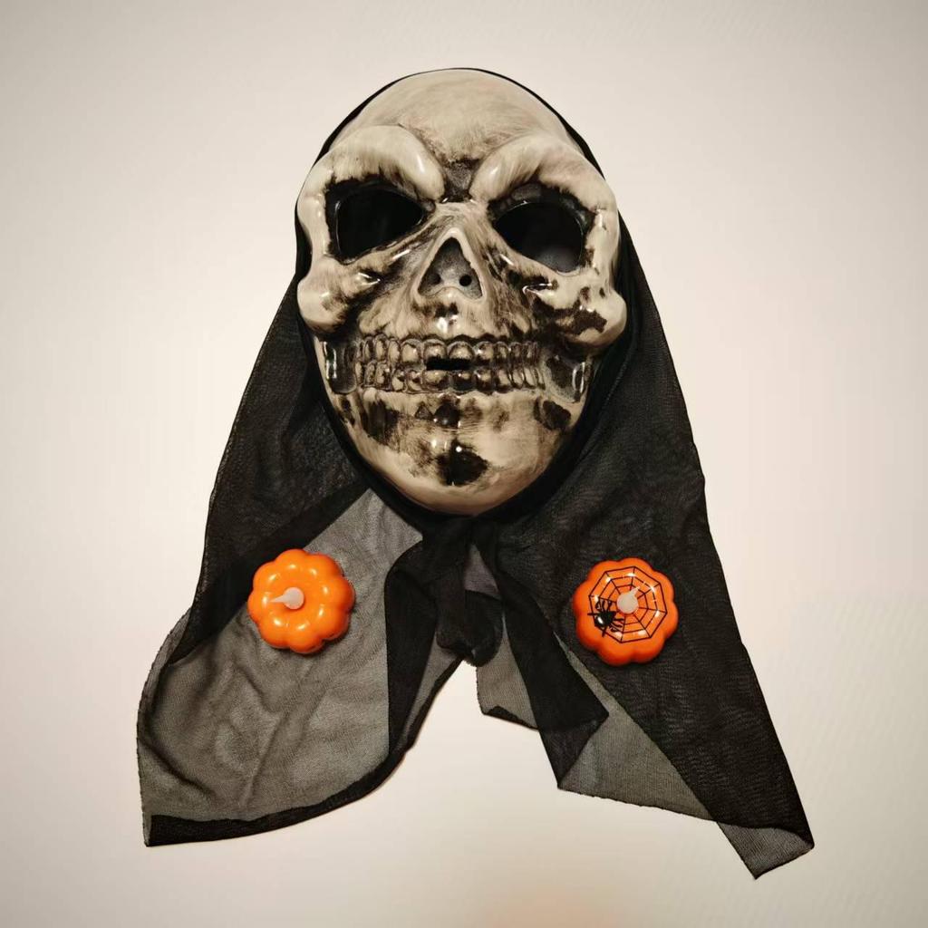 Halloween Skull Mask: Scary Prank Prop for Haunted House