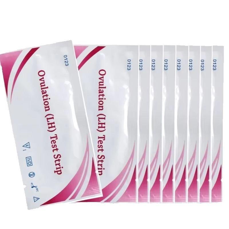 50pcs LH Ovulation Test Strip Fertility Predictor Paper Over 99% Accuracy For Adult Women Home LH Urine Measuring Kits Sex Shop