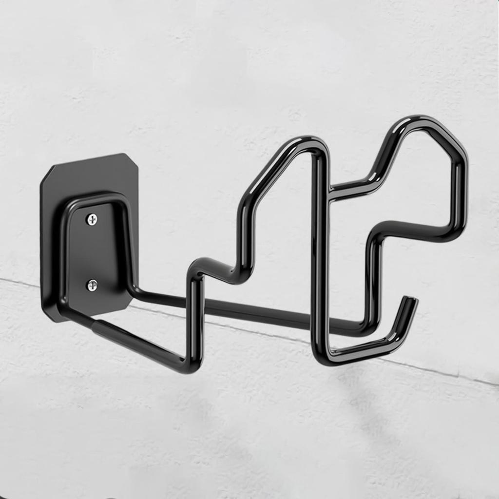 Garden Hose Wall Mount Hose Rack Wall Mount Steel Cord Pipe Storage Hanger For Home Patio Pool Outside Garage Shop House