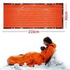 Cobalt Planet Emergency Sleeping Set of with Orange and Green of Orange Bags, 4, Aluminum, Warm, Waterproof, Whistle, Lightweight, 200x90cm, (Set 4, &