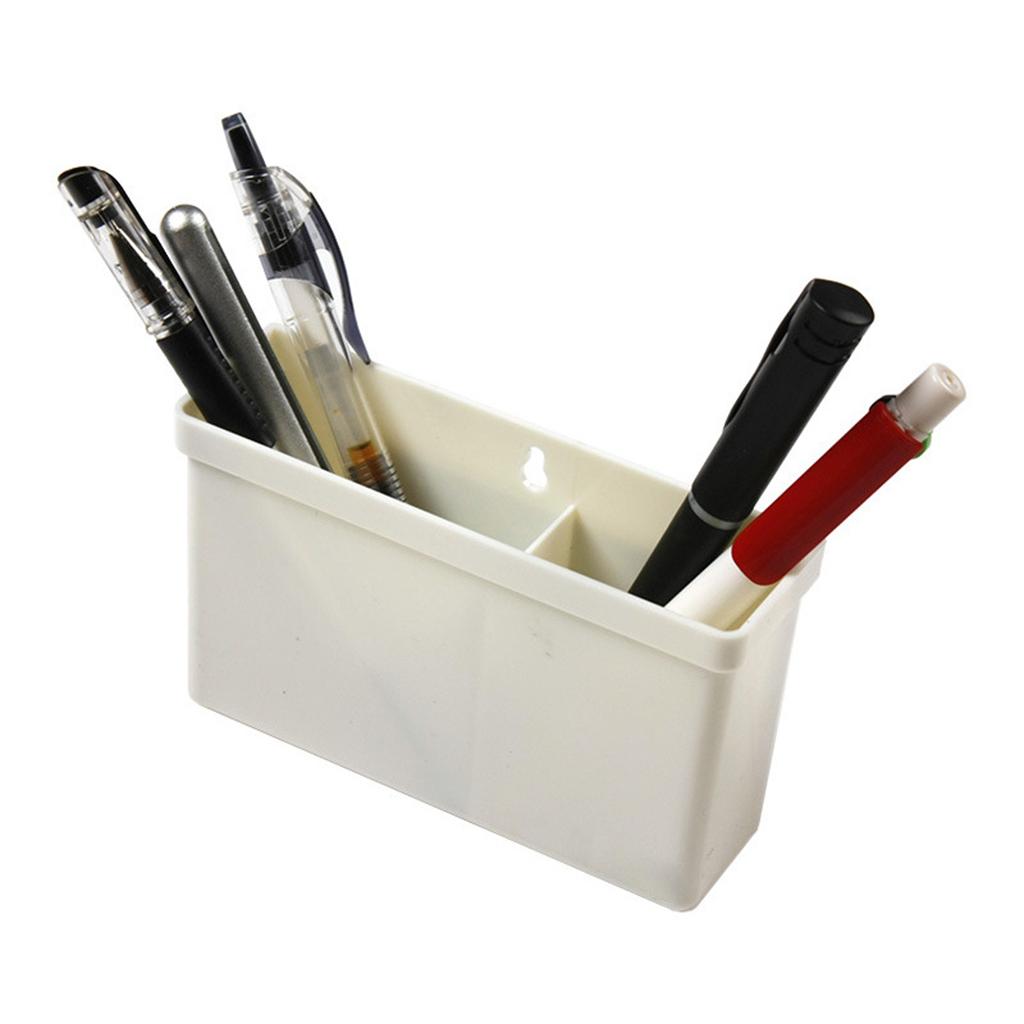 Magnetic Whiteboard Markers Pencil Pen Holder Organizer Storage Box Container